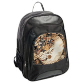 Floral Woman Backpack, Vintage Style Backpack, Stylish Backpack, Unique Design Backpack, Everyday Backpack - Tawshia